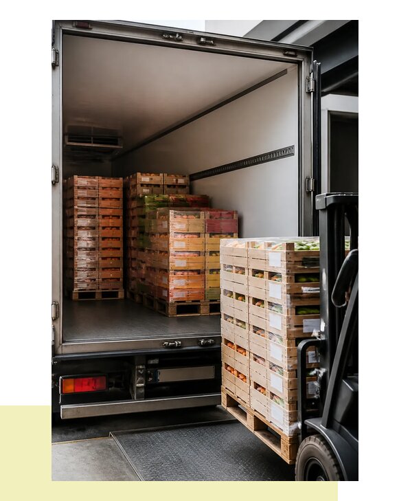 Перевозка сельхозпродукции на паллетах с доставкой в Апатиты
